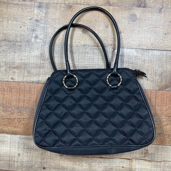 Nine West Quilted Shoulder Bag with Silver Accents - Picture 1 of 8
